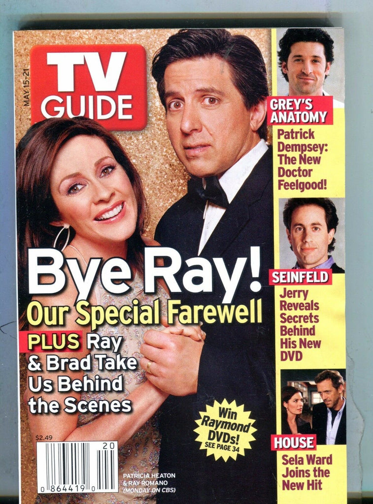 TV Guide Magazine May 15-21 2005 Ray Romano Raymond 063017nonjhe2