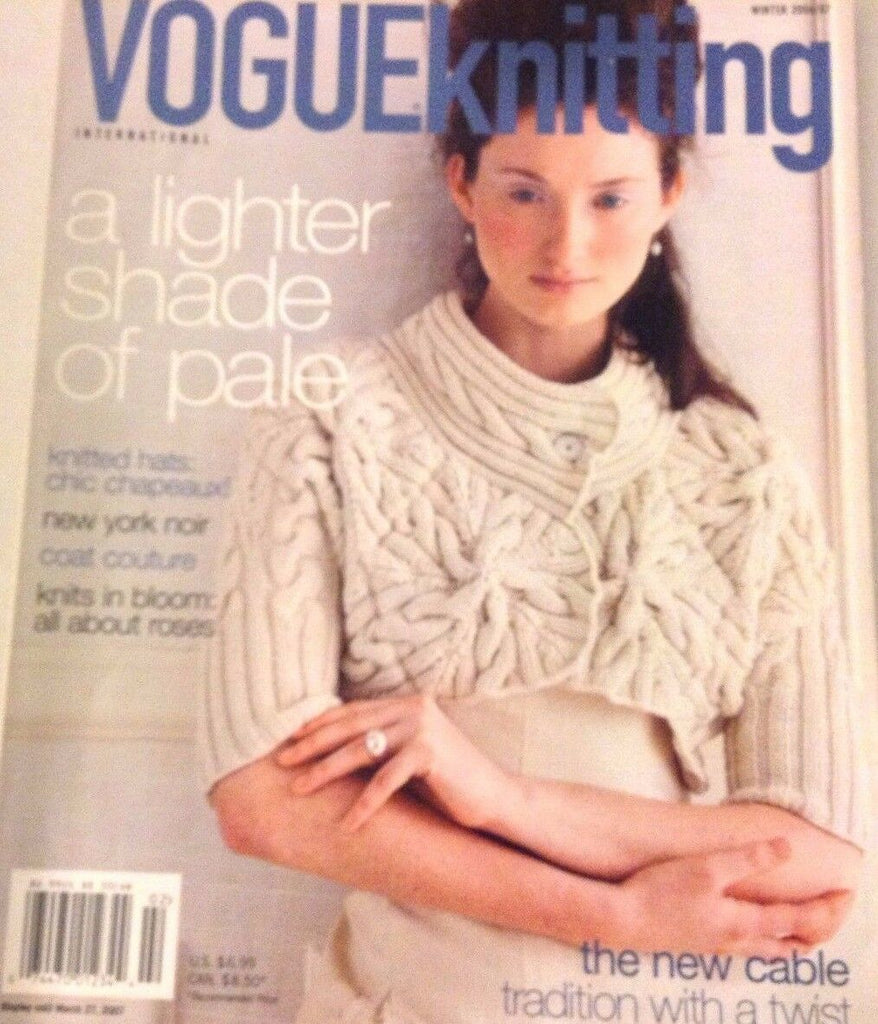 Vogue Knitting Magazine Lighter Shade Of Pale Winter 2006/07 NO ML 072617nonrh2