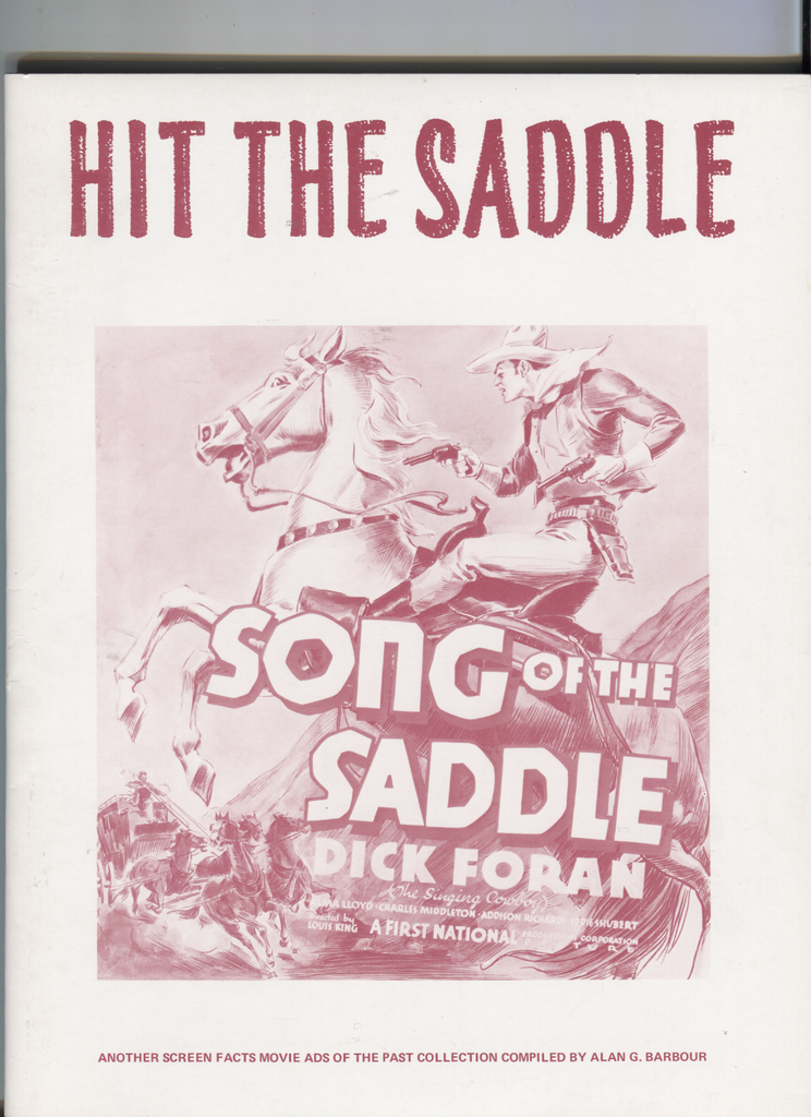 Hit The Saddle 1969 Screen Facts Movie Ads of the Past Barbour 062420DBE