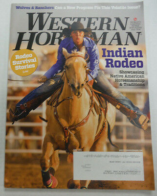 Western Horseman Magazine Indian Rodeo Wolves & Ranchers June 2015 071515R