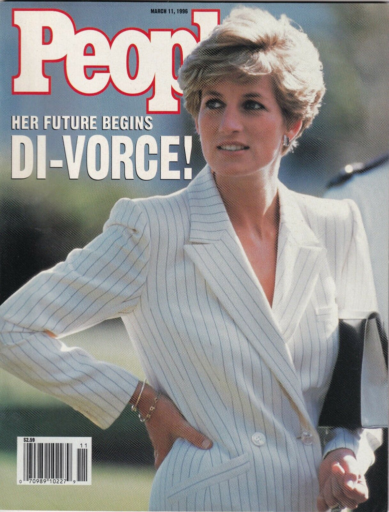 People Weekly Princess Diana Divorced March 11, 1996 052219nonr