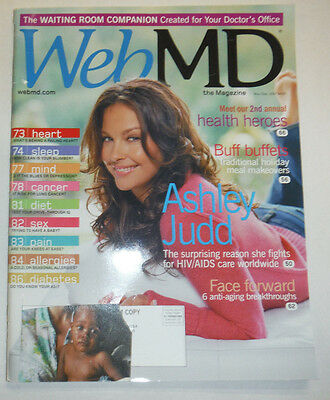 Web MD Magazine Ashley Judd November/December 2007 012915R2