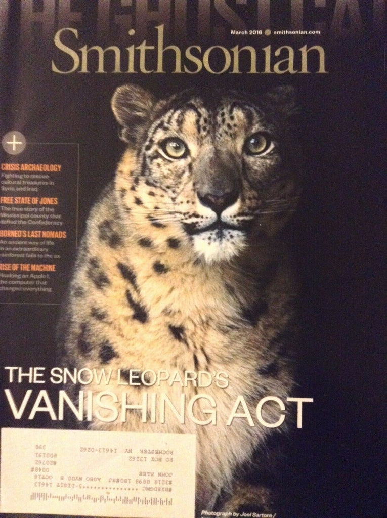 Smithsonian Magazine Vanishing Snow Leopard March 2016 121218nonrh