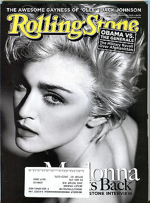 Rolling Stone Magazine October 29 2009 Madonna w/ML EX 032216jhe
