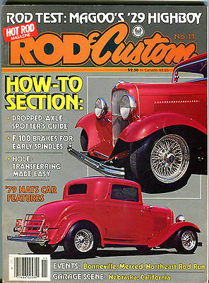 Hot Rod Rod & Custom Magazine 1980 How-To-Section EX 022916jhe
