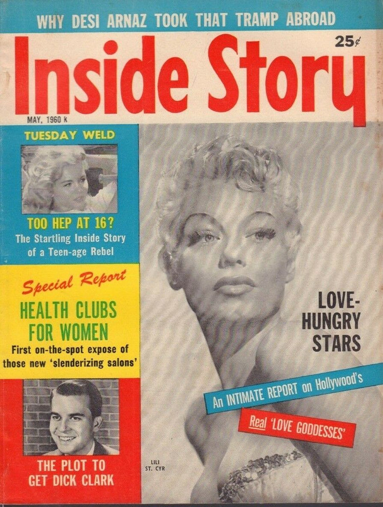Inside Story May 1960 Lil St. Cyr Dick Clark Tuesday Weld 013119DBE2