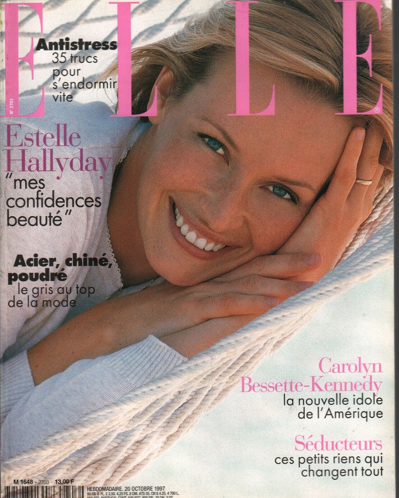 Elle French Fashion Magazine October 20 1997 Carolyn Bessette Kennedy 090420ame
