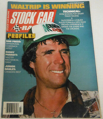 Stock Car Racing Magazine Dan Press & Buddy Parrott July 1981 NO ML 072014R