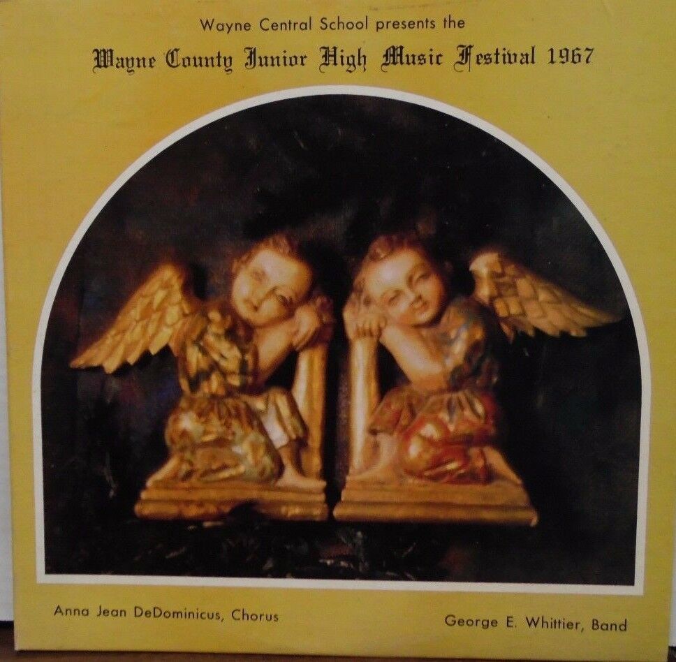 Wayne County Juniorr High Music Festival 1967 33RPM 102216LLE