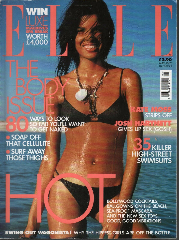 Elle UK Version Fashion Magazine May 2002 Kate Moss Josh Hartnet 102419AME