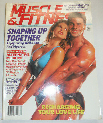 Muscle & Fitness Magazine Lee Haney & Taylor At Arnold Classic June 1992 112514R
