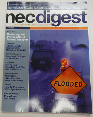 Necdigest Magazine Restoring The Power After Fall 2003 FAL 060815R3