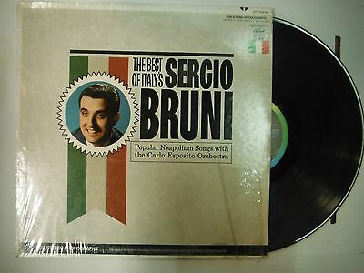 33 RPM Vinyl Sergio Bruni Best Of Italys Capitol DT10334 121514KME