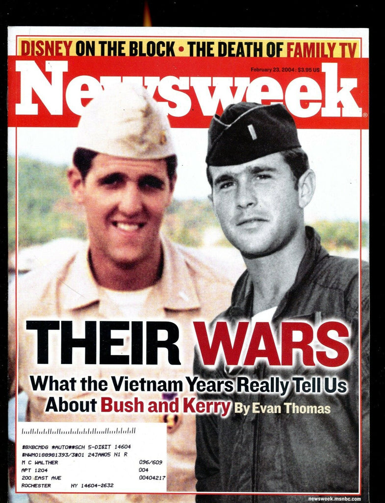 Newsweek Magazine February 23 2004 George Bush EX w/ML 122316jhe
