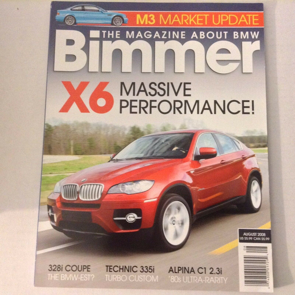 Bimmers BMW Magazine X6 & 328i Coupe August 2008 052617nonrh2
