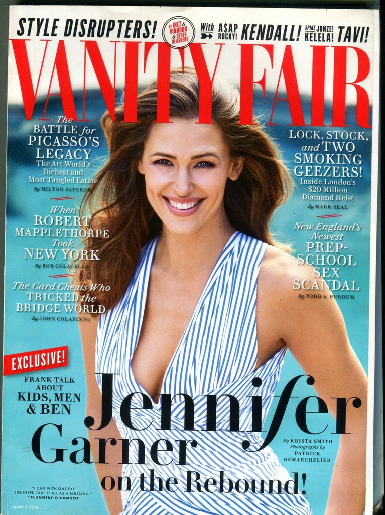 Vanity Fair Magazine March 2016 Jennifer Garner EX No ML 101516jhe