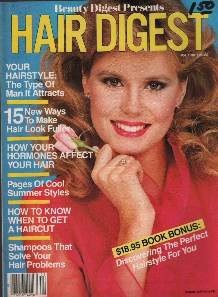Hair Digest Spring/Summer 1985 Vol 1 #1 Vintage Hair Magazine 072619AME2