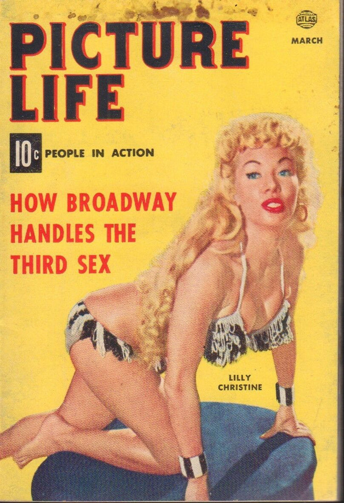 Picture life March 1954 Lilly Christine Cheesecake Pin Up 091718AME