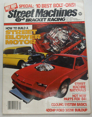 Street Machines Magazine Street Blower Motor September 1984 060915R