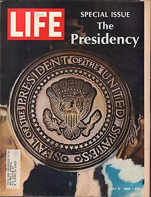 Life Magazine July 5 1968 Birthday The Presidency w/ML VG 060116DBE