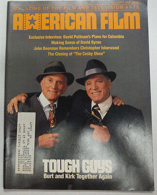 American Film Magazine Burt & Kirk Together Again October 1986 050615R