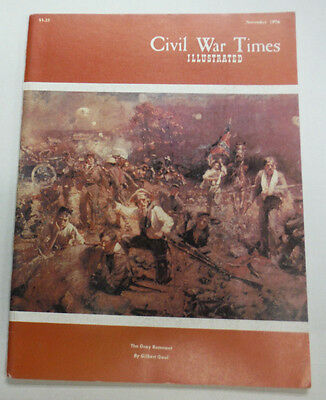Civil War Times Magazine The Gray Remnant November 1976 071015R