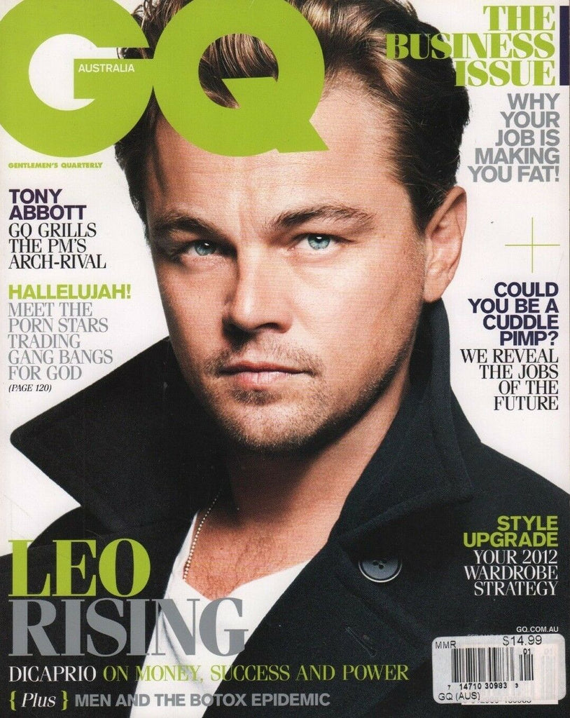 GQ Australia February March 2014 Leonardo DiCaprio Tony Abbott 092118DBE