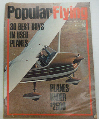Popular Flying Magazine 30 Best Buys In Used Planes April 1974 061115R