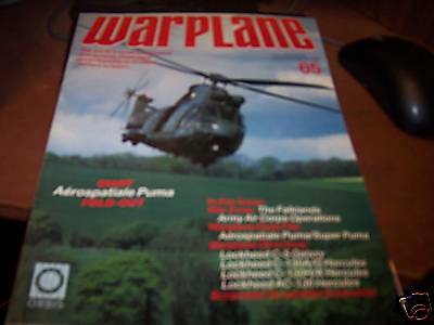 War Plane Magazine 1986 #65 The Falklands Army Air Corp