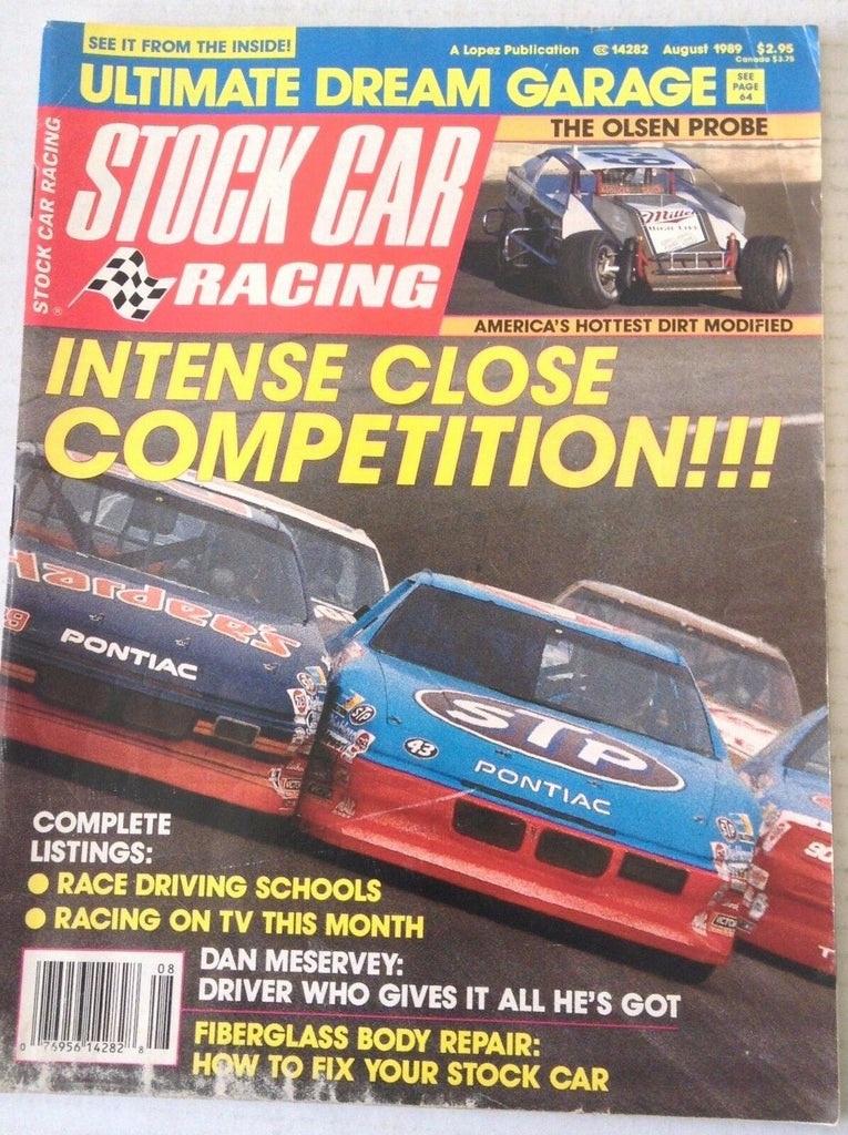 Stock Car Racing Magazine The Olsen Probe Close Comp August 1989 042817nonrh