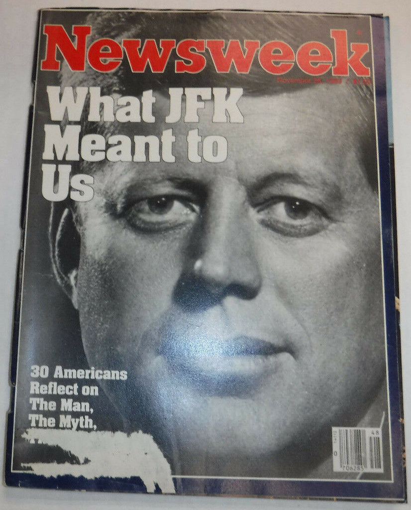 Newsweek Magazine John F. Kennedy November 28, 1983 100716R – mr ...