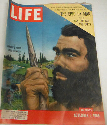 Life Magazine The Epic Of Man Stone Age Surviors Part I November 1955 072214R1
