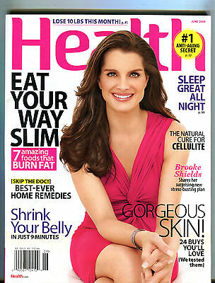Health Magazine June 2009 Brooke Shields EX 061616jhe
