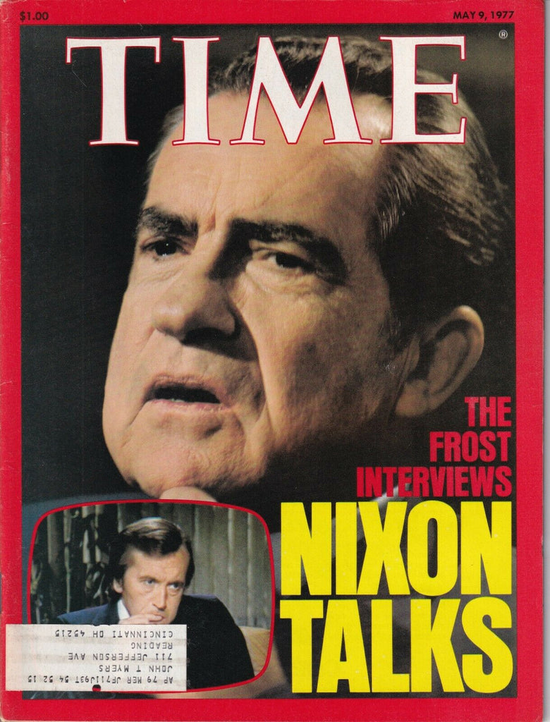 Time Magazine Richard Nixon Frost Interviews May 9, 1977 031919nonr