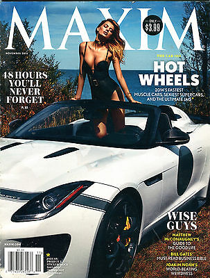 Maxim Magazine November 2014 Jaguar Project 7 EX 062716jhe