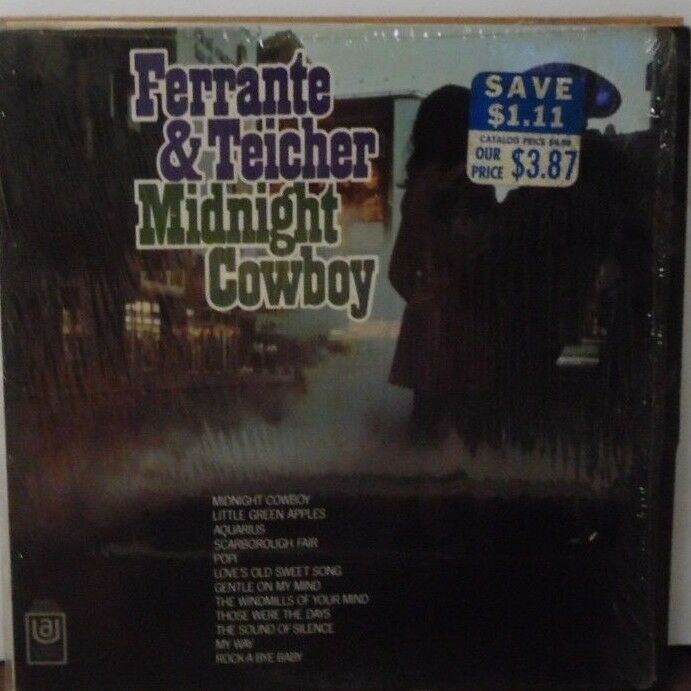 Ferrante & Teicher Midnight Cowboy vinyl UAS6725 092218LLE