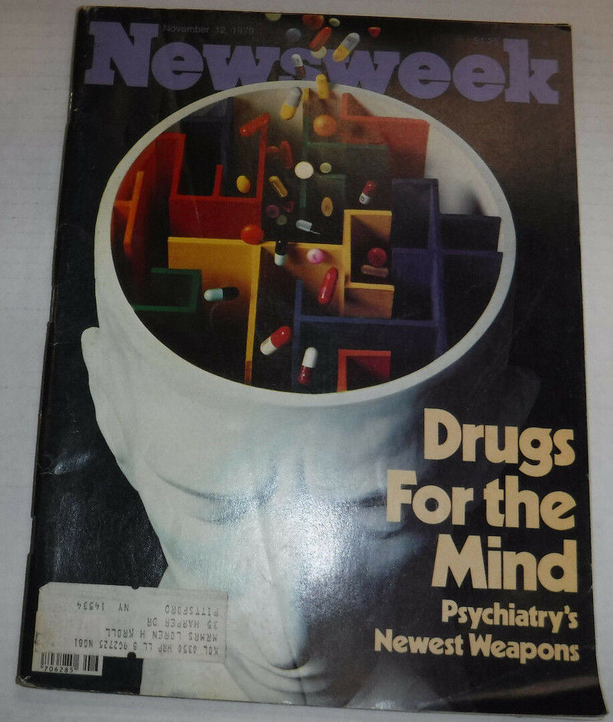 Newsweek Magazine Drugs For The Mind November 12, 1979 101016R2