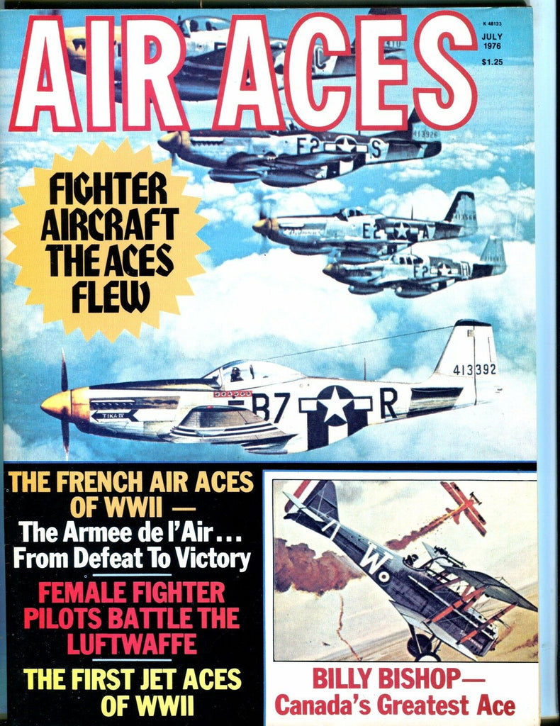 Air Aces Magazine July 1976 French Air Aces WWII EX No ML 053017nonjhe