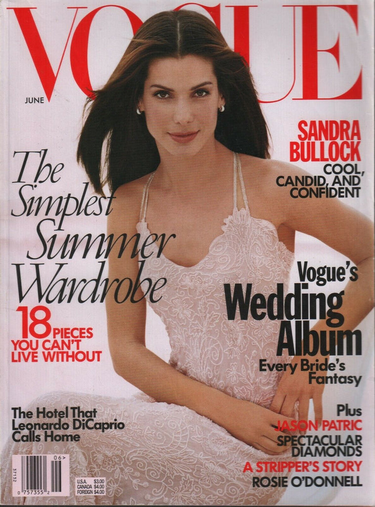 Vogue June 1998 Sandra Bullock Leonardo DiCaprio Rosie O'Donnell 111319AME