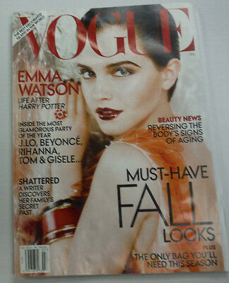 Vogue Magazine Emma Watson Jennifer Lopez July 2011 NO ML 070315R