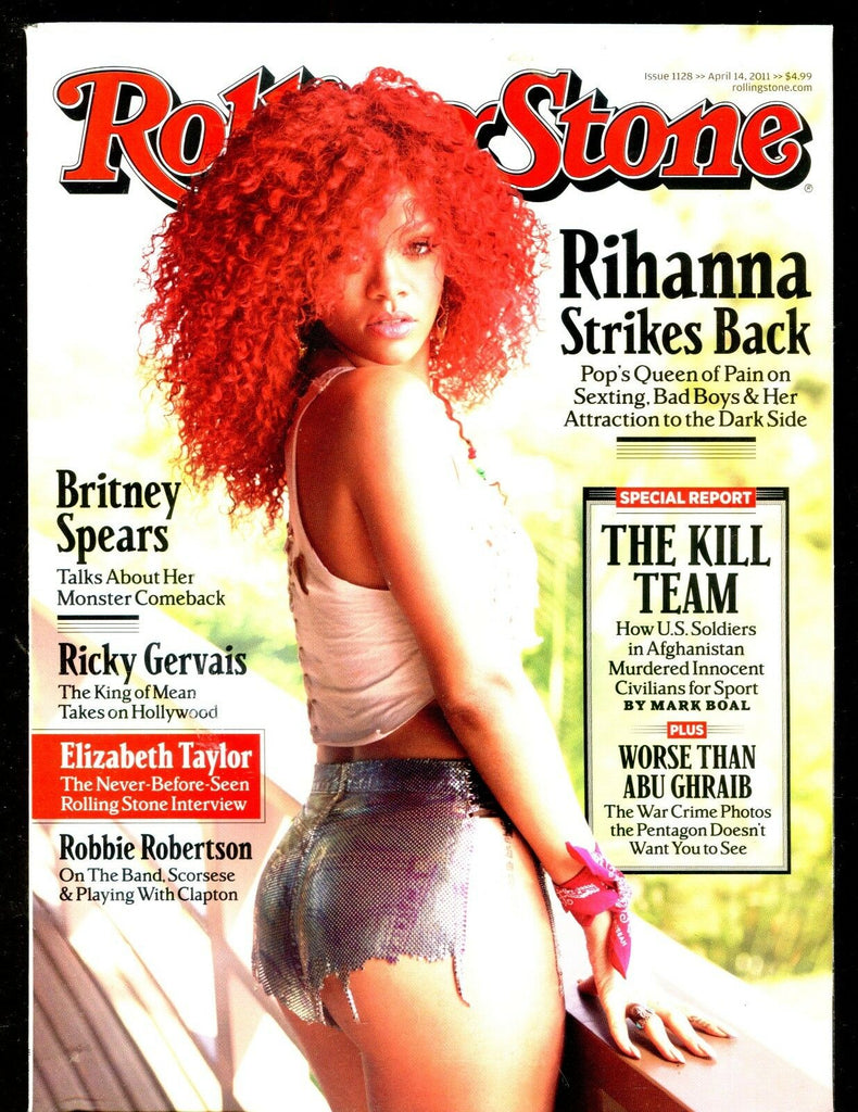 Rolling Stone Magazine April 14 2011 Rihanna EX No ML 011217jhe