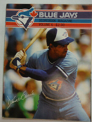 Blue Jays Baseball Scorebook Vol.6 1982 052115R2