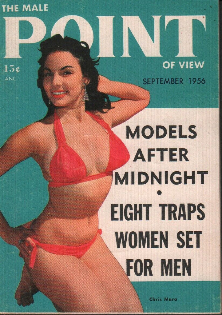 The Male Point of View Digest September 1956 Chris Mara Pin Up 061719AME