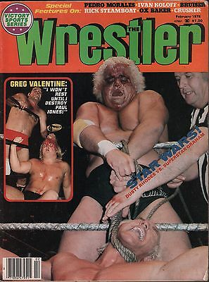 The Wrestler February 1978 Dusty Rhodes, Superstar Graham VG 123115DBE