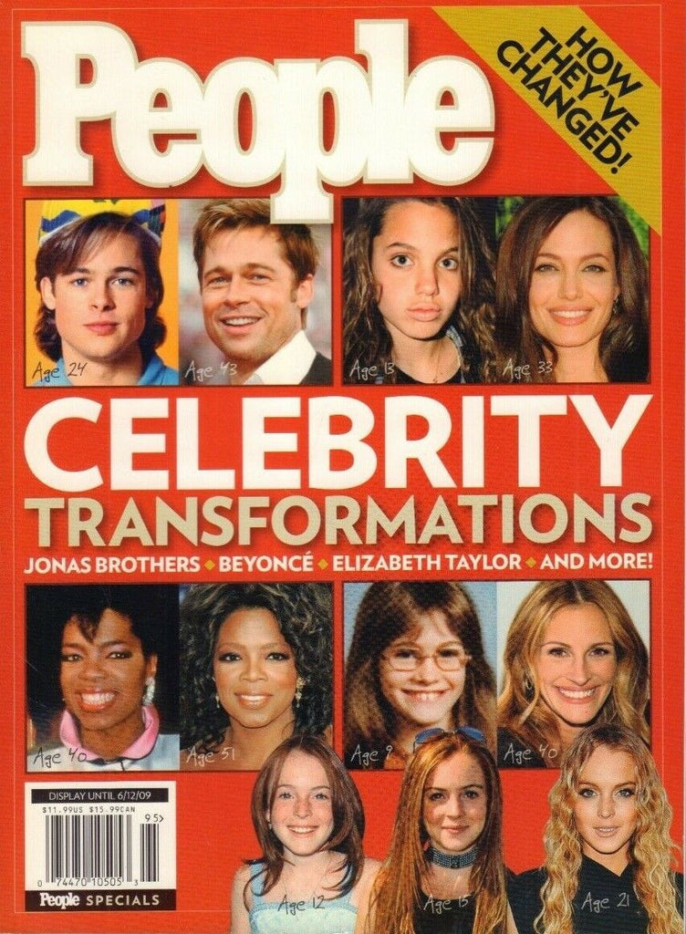 People Specials Celebrity Transformations 2009 Jonas Brothers Beyonce 121918DBE
