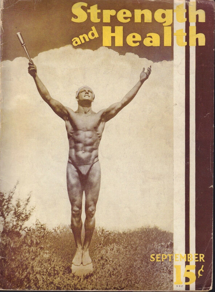 Strength and Health September 1937 Frederick Tilney Gord Venables 083018AME