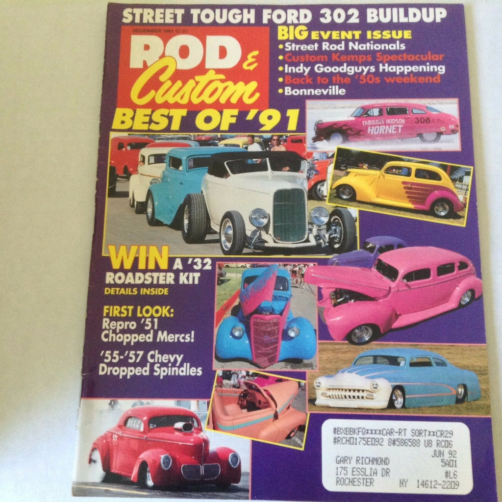 Rod & Custom Magazine Street Rod Nationals Kemps December 1991 060717nonrh