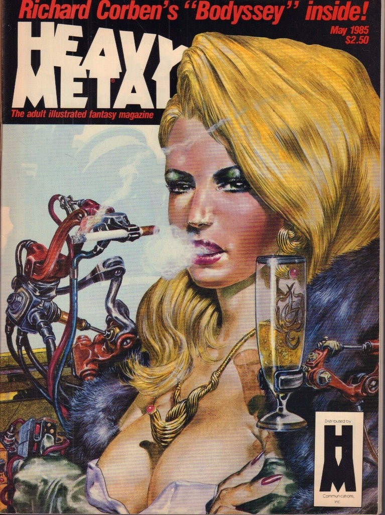 Heavy Metal May 1985 Richard Corben Illustrated Fantasy Magazine 011417DBE2