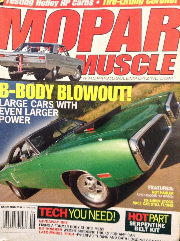 Mopar Muscle Magazine B-Body '67 Wagon September 2007 021518nonrh