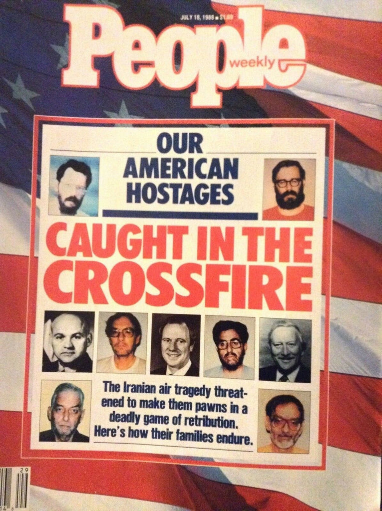 People Magazine American Hostages Iranian Air July 18, 1988 020119nonrh